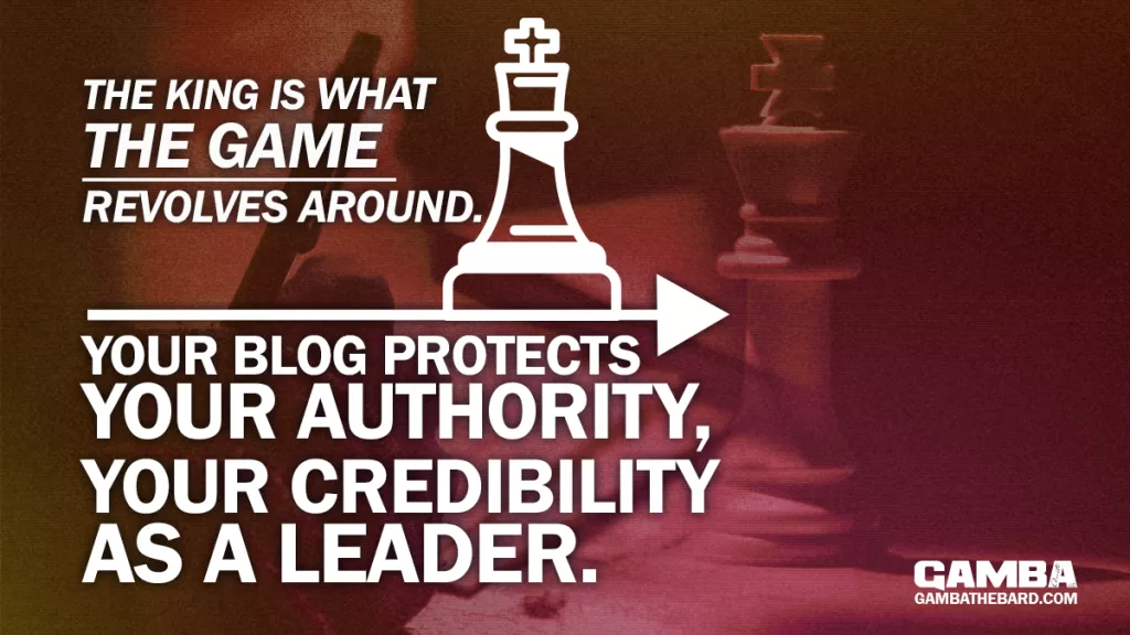In branding, your authority is the king. Without it, your brand loses credibility and influence.